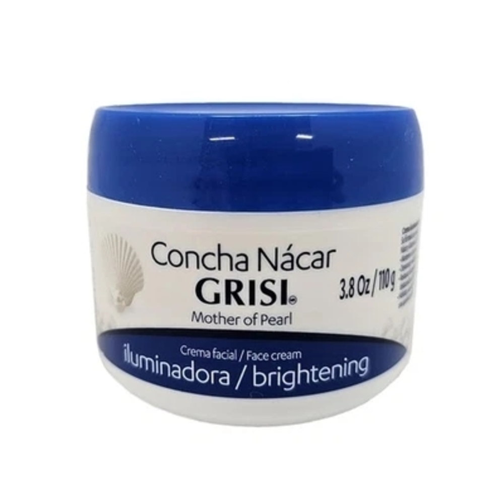 Concha Nácar Face Cream - Blue and White